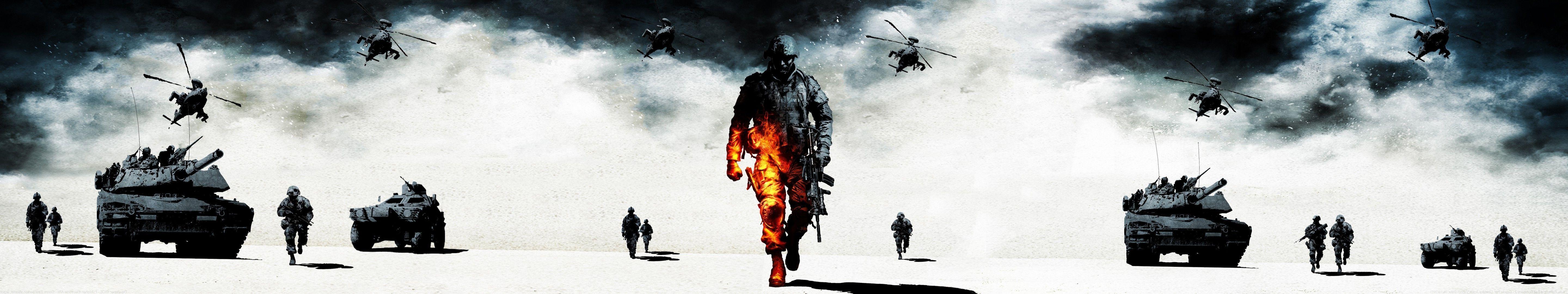 5760x1080 Battlefield Bad Company 2 Wallpaper