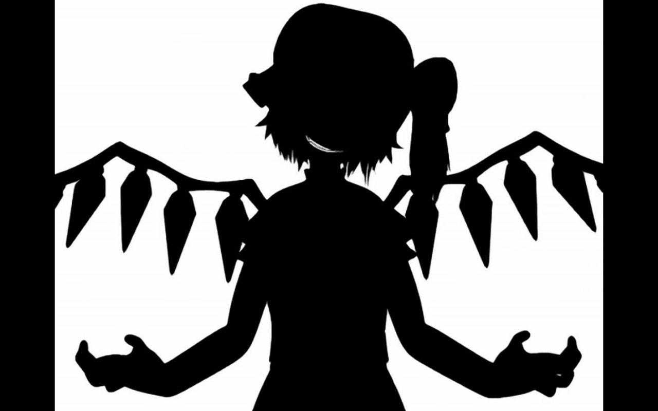 1280x800 touhou vampires flandre scarlet bad apple 1280x800 wallpaper High Quality Wallpaper, High Definition Wallpaper