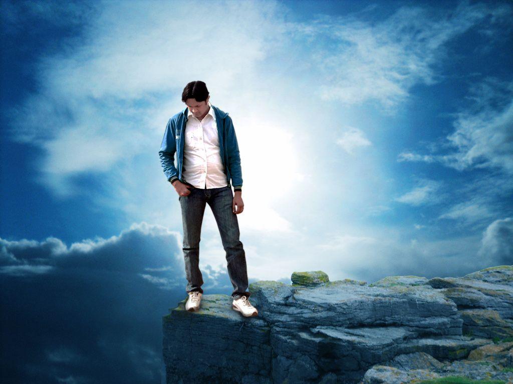 1024x768 Sad Boy Wallpaper of Love
