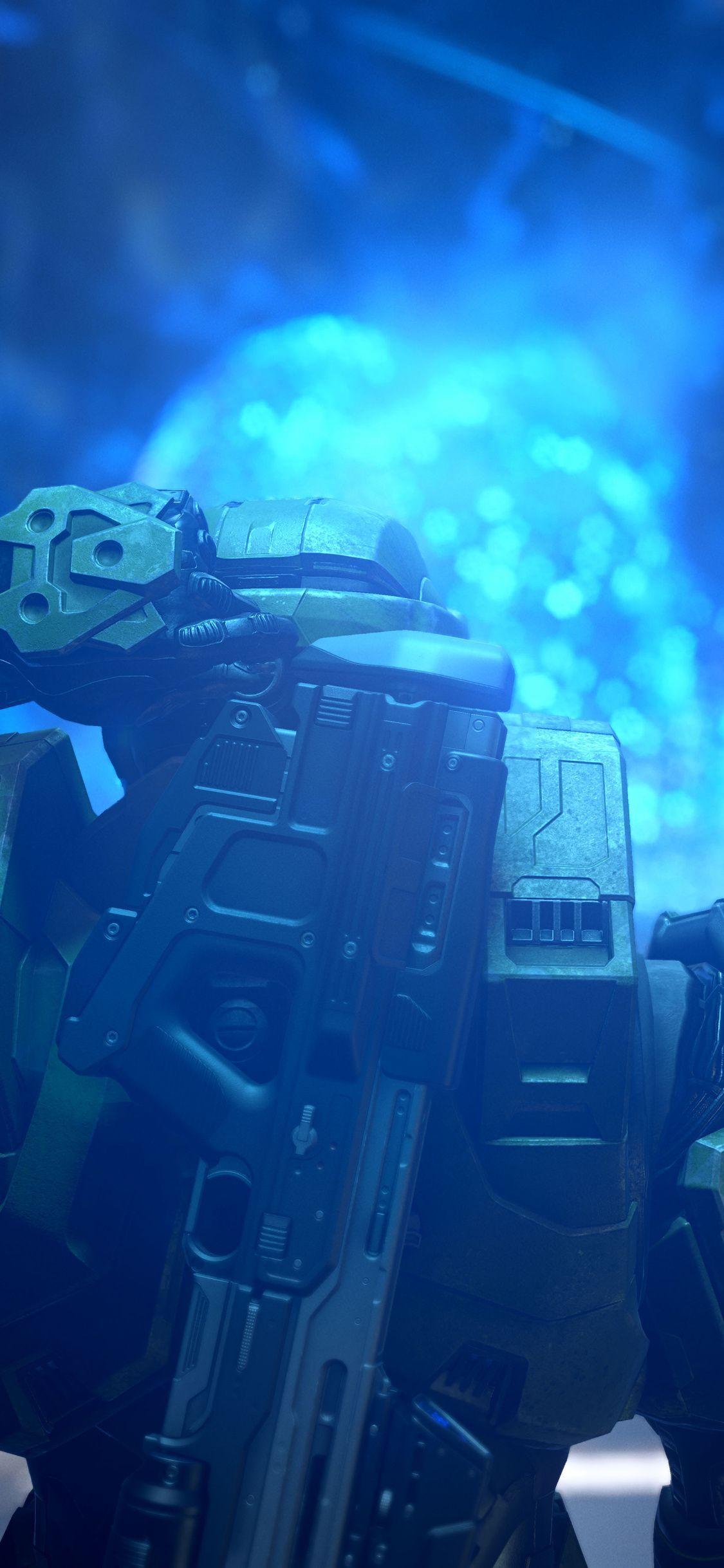 1125x2436 Halo 4k iPhone Wallpaper