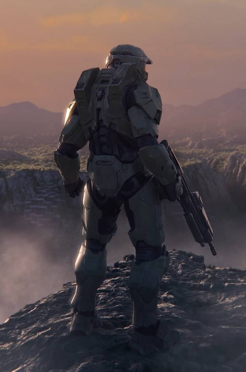 847x1280 Halo Infinite wallpaper