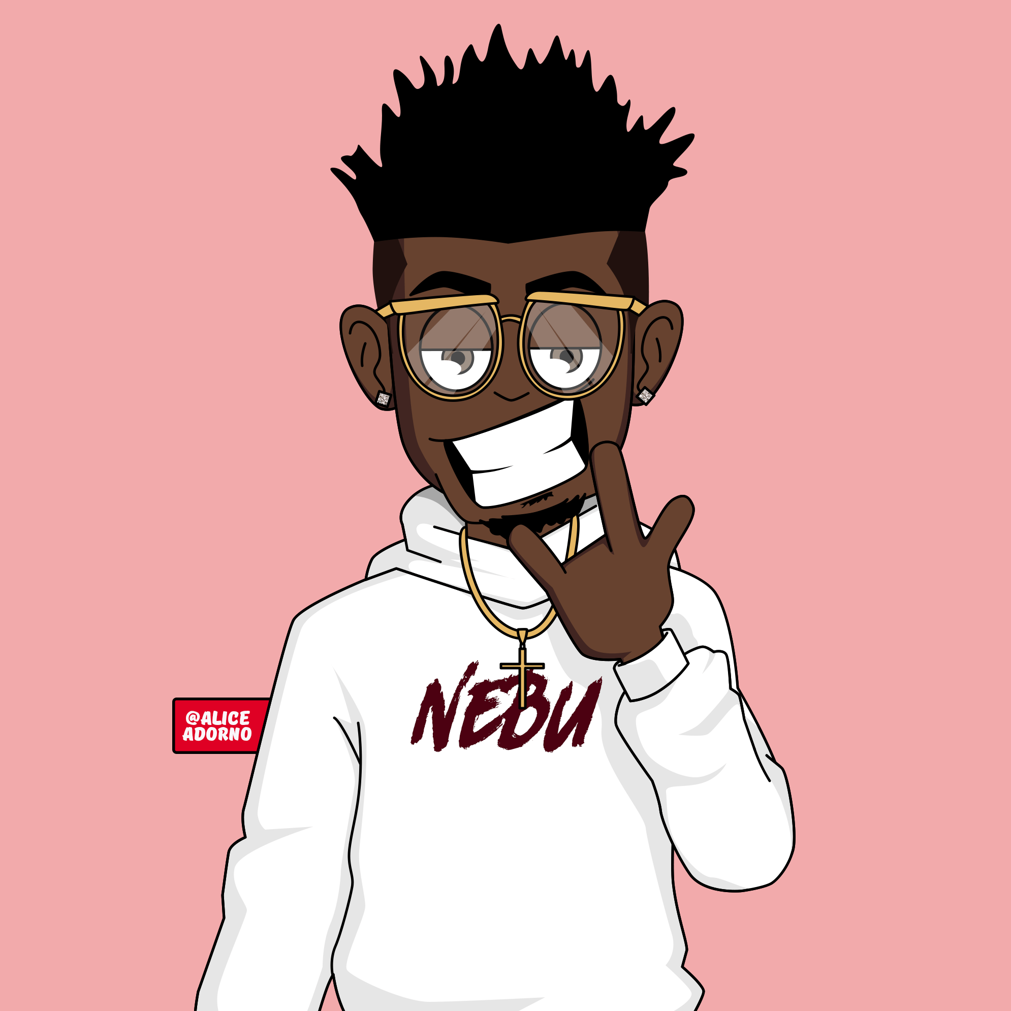 1990x1990 Gangster Cartoon Wallpaper