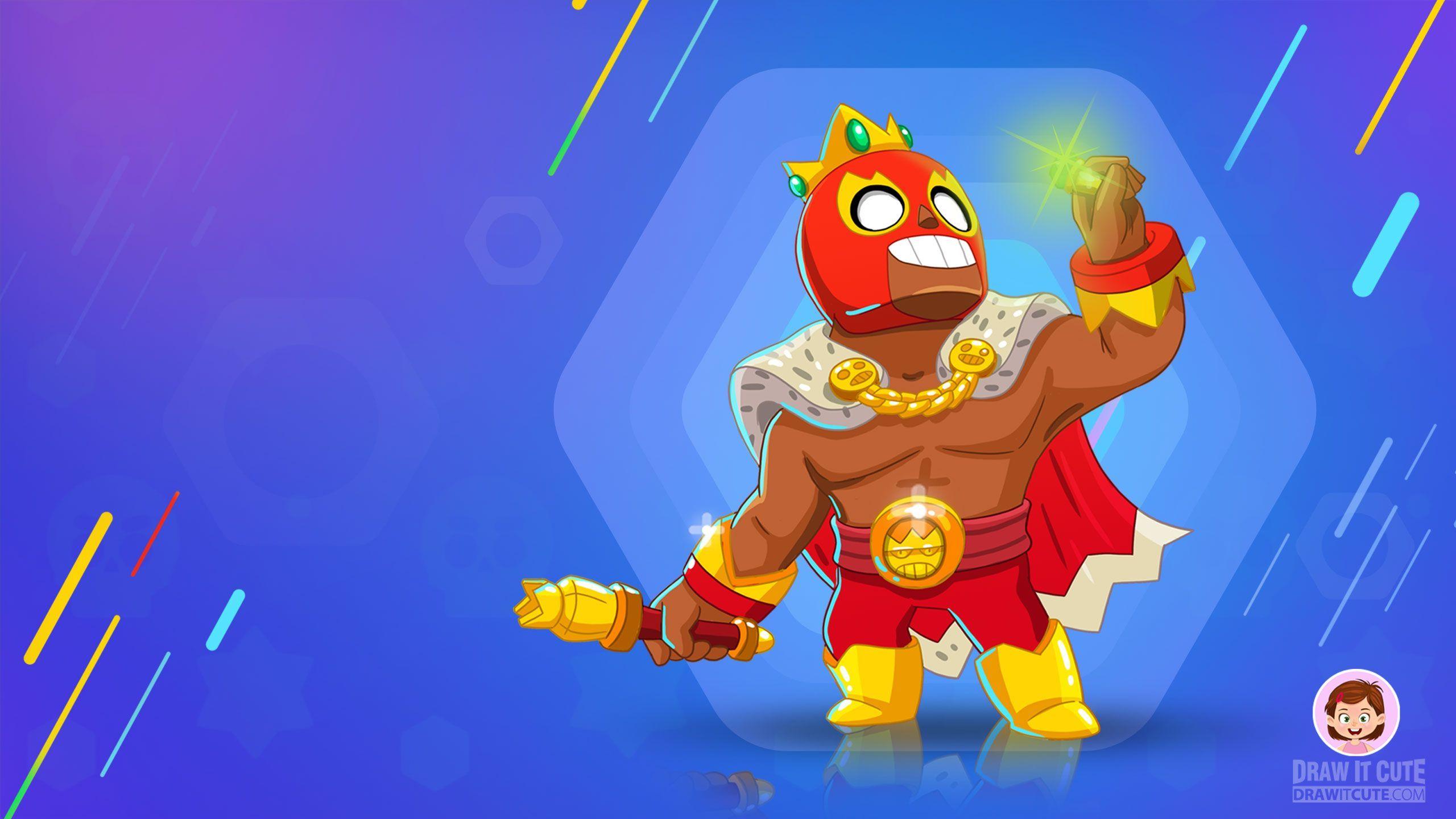 El Primo Wallpapers Top Free El Primo Backgrounds Wallpaperaccess - 2560 x 1440 brawl stars