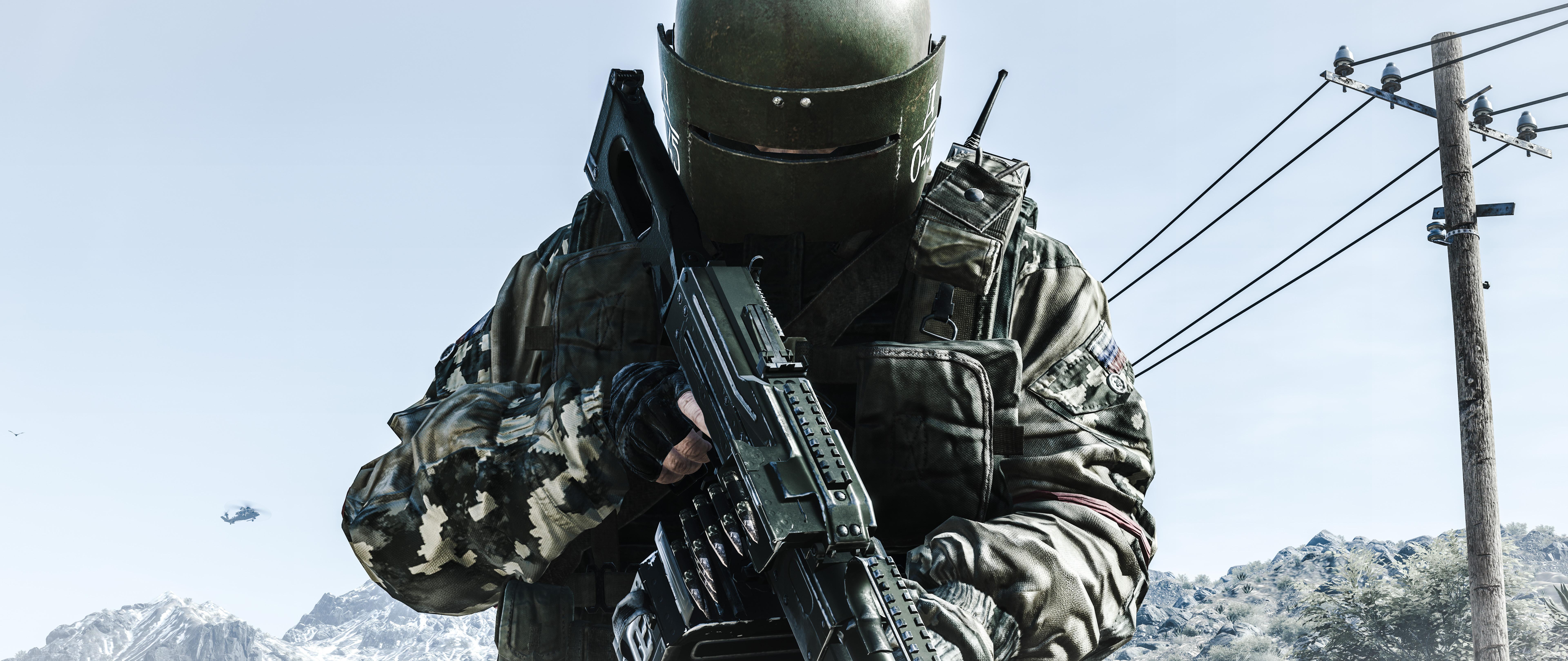 7680x3240 Rainbow Six Siege Tachanka Wallpaper