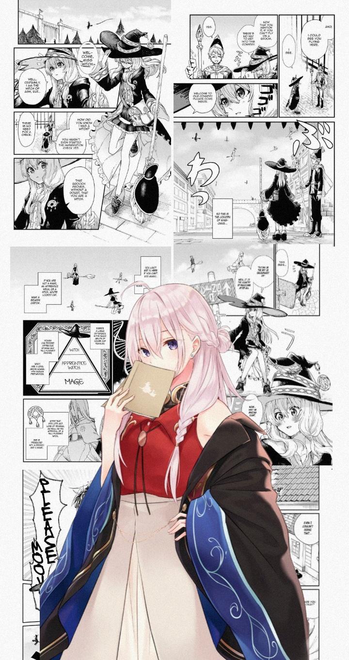 720x1360 Wallpaper I made 1 [Majo no Tabitabi]