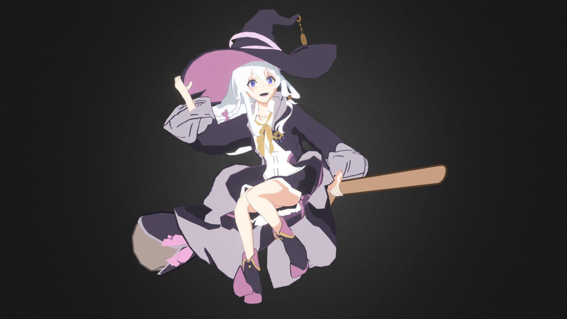 1920x1080 Elaina no Tabitabi Royalty Free 3D model by Allan Mitsuse [4e3cbdf]