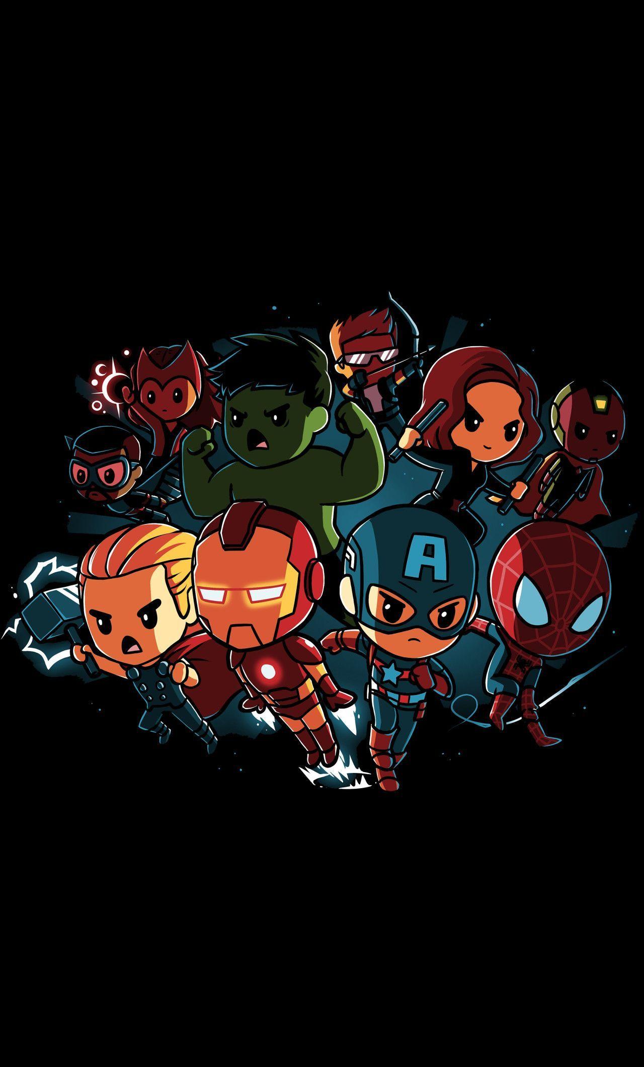 1280x2120 4k Superheroes For iPhone Wallpaper