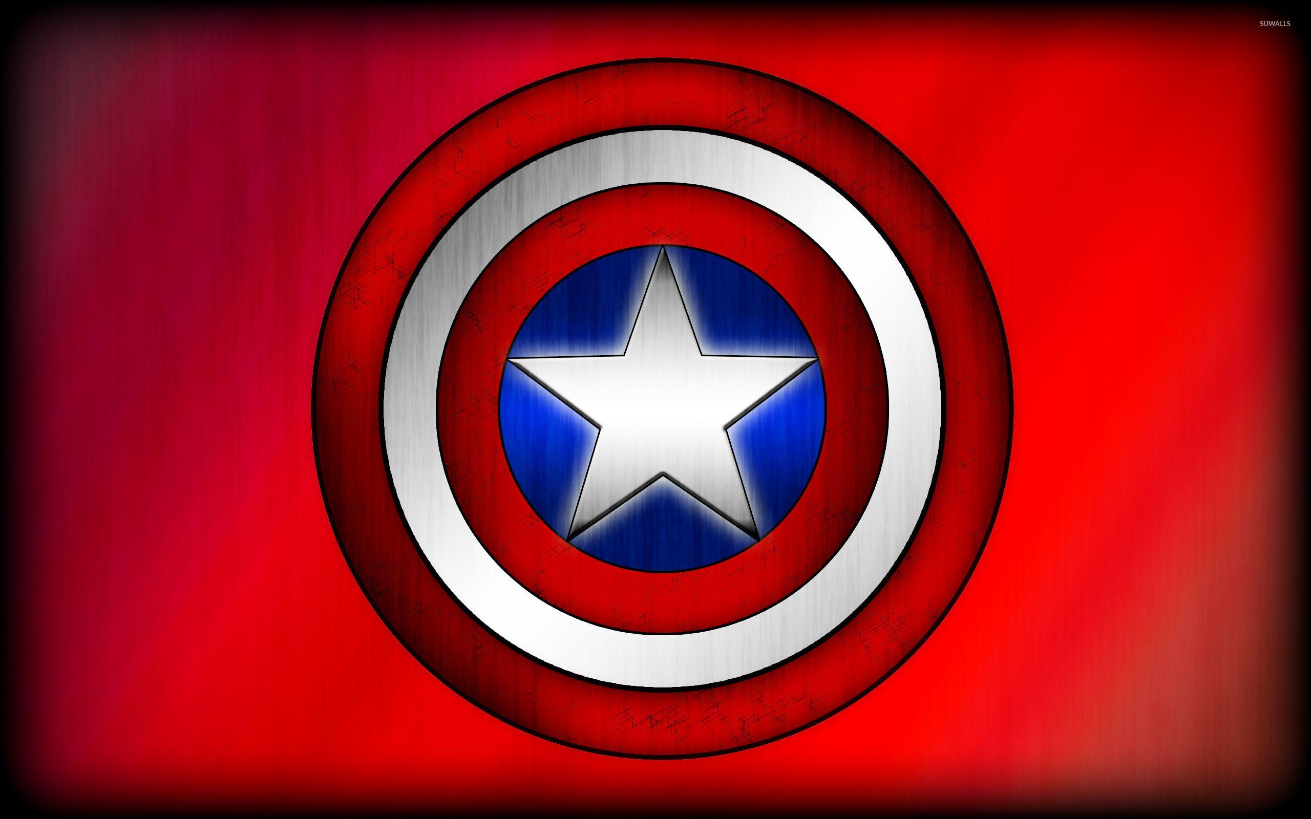 Hình nền khiên Captain America 2560x1600 - Hình nền truyện tranh