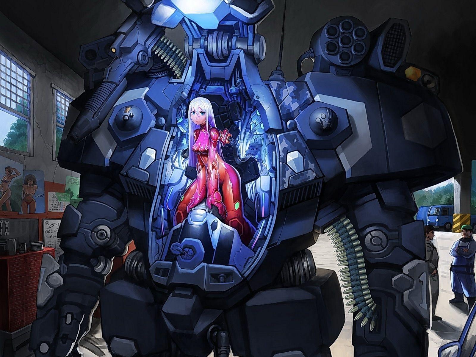 1600x1200 Mecha Anime Wallpaper