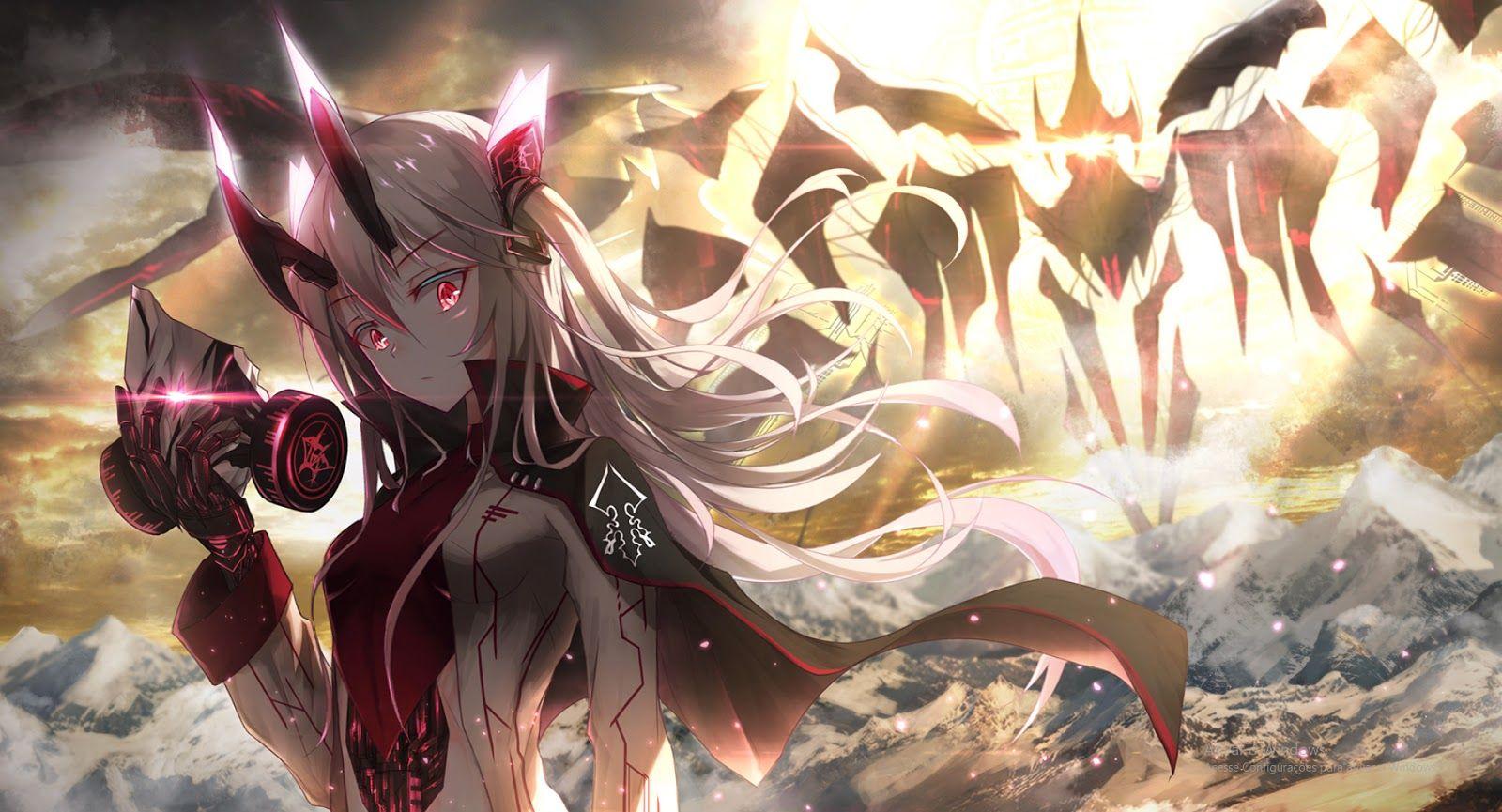 1600x865 Mecha Girl Anime Animated Wallpaper Live Desktop Wallpaper