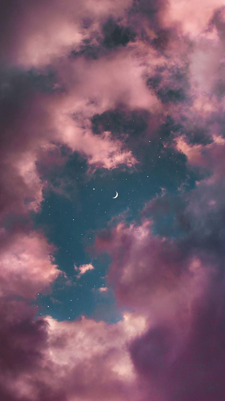 900x1600 Aesthetic moon wallpaper #wallpaper