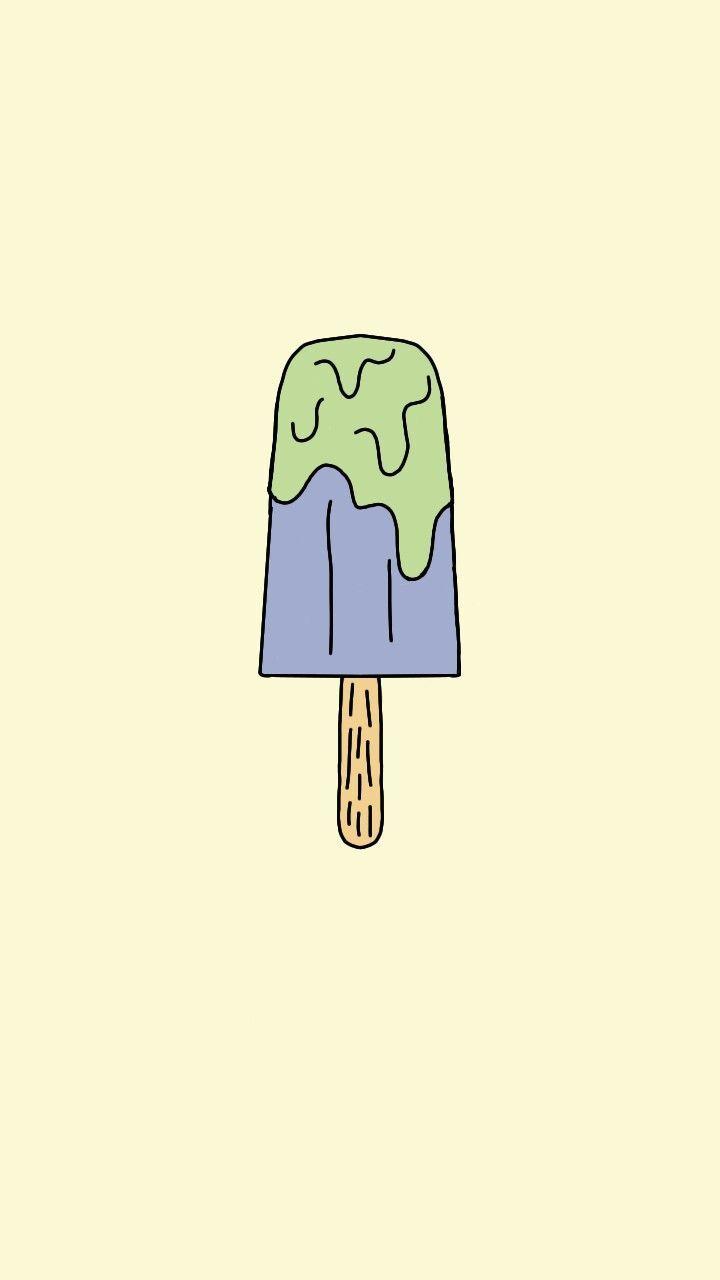720x1280 Melted Matcha #wallpaper #phone #iphone #cartoon #vector #drawing #melted #icecream #illustration #inspiration
