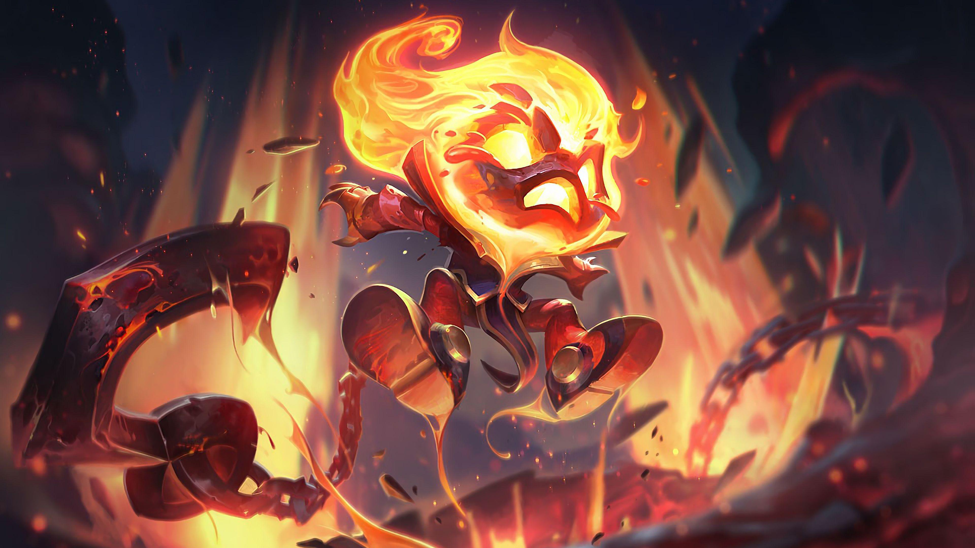 3840x2160 Amumu 4K 8K HD League of Legends Wallpaper