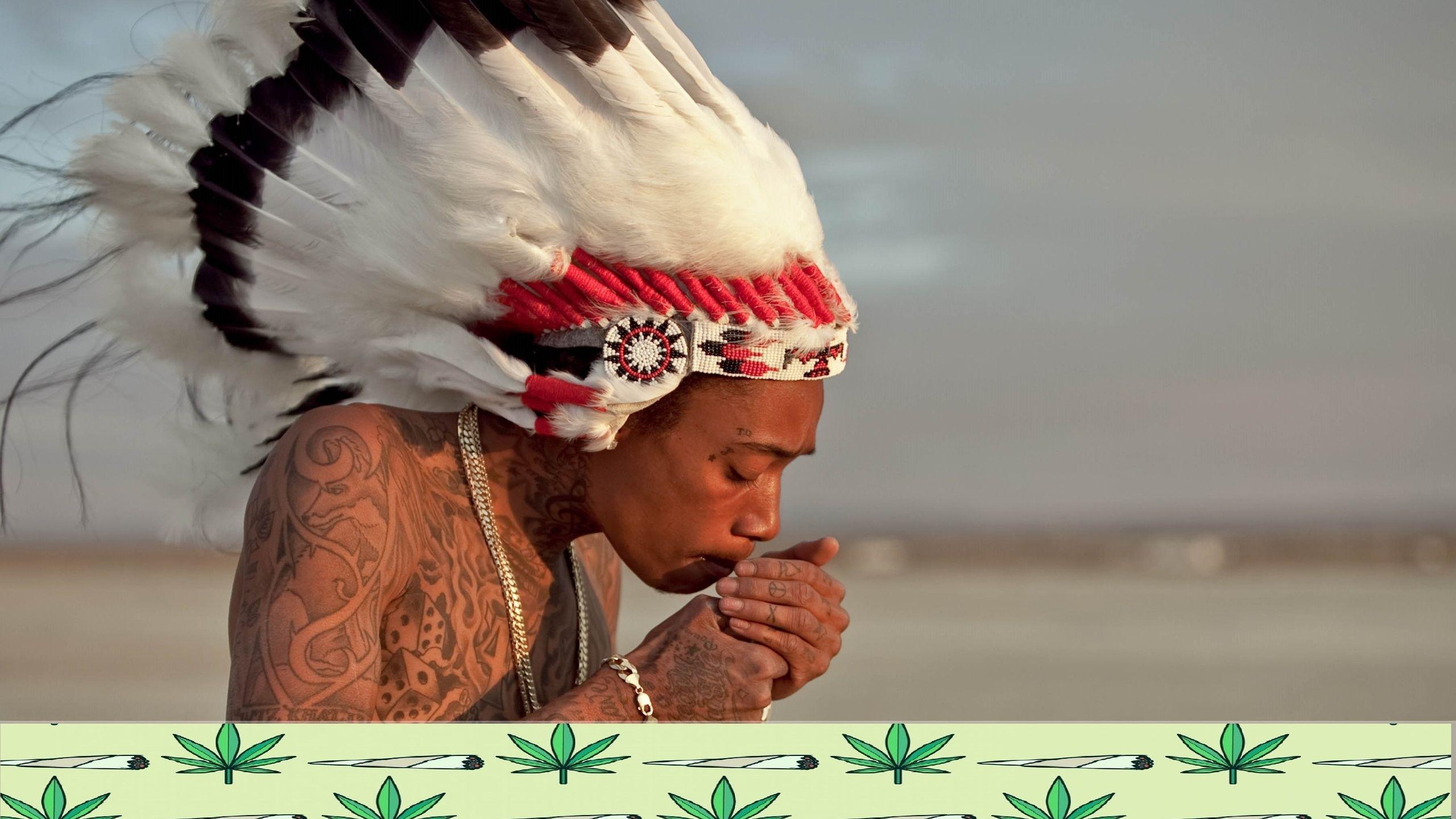 2560x1440 Wiz Khalifa, Hip Hop, Rapper, Rap, Leader, Marijuana