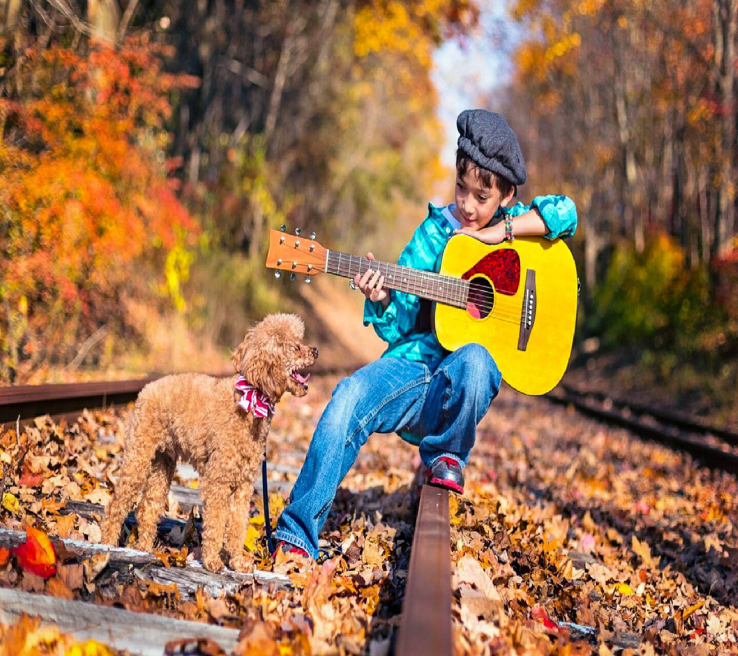 1440x1280 Cute little boy wallpaper