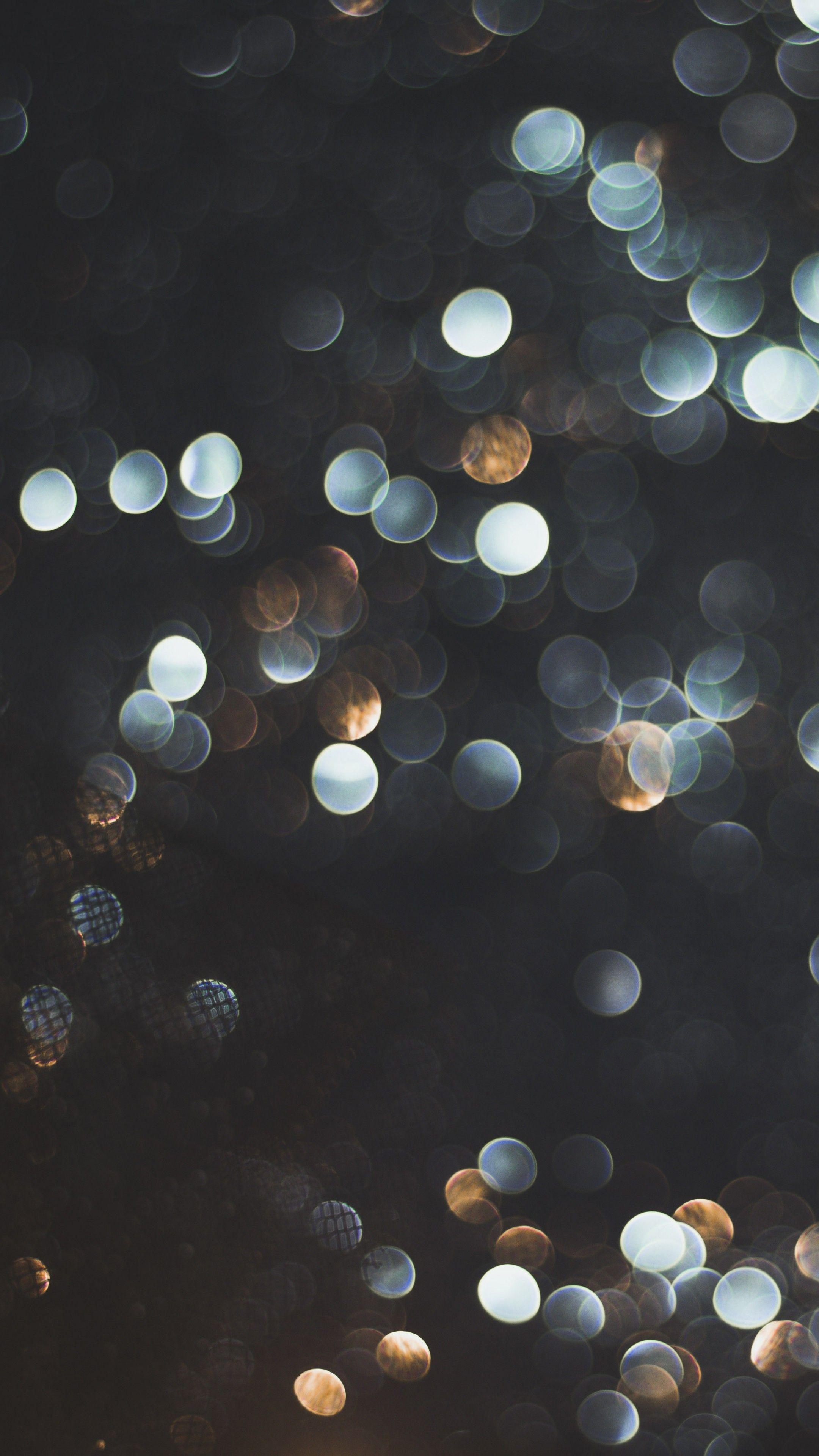 2160x3840 Wallpaper light, dark, bokeh, 6K, Abstract