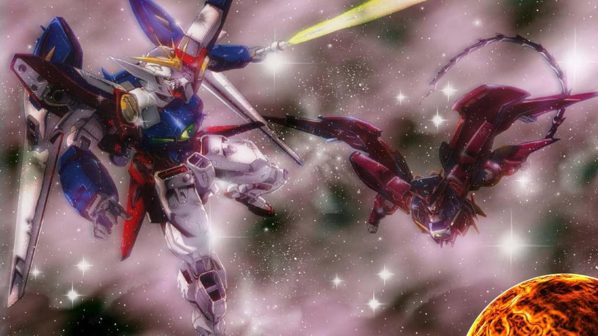 1920x1080 Gundam Wing Zero Vs Epyon HD Wallpaper HD Wallpaper