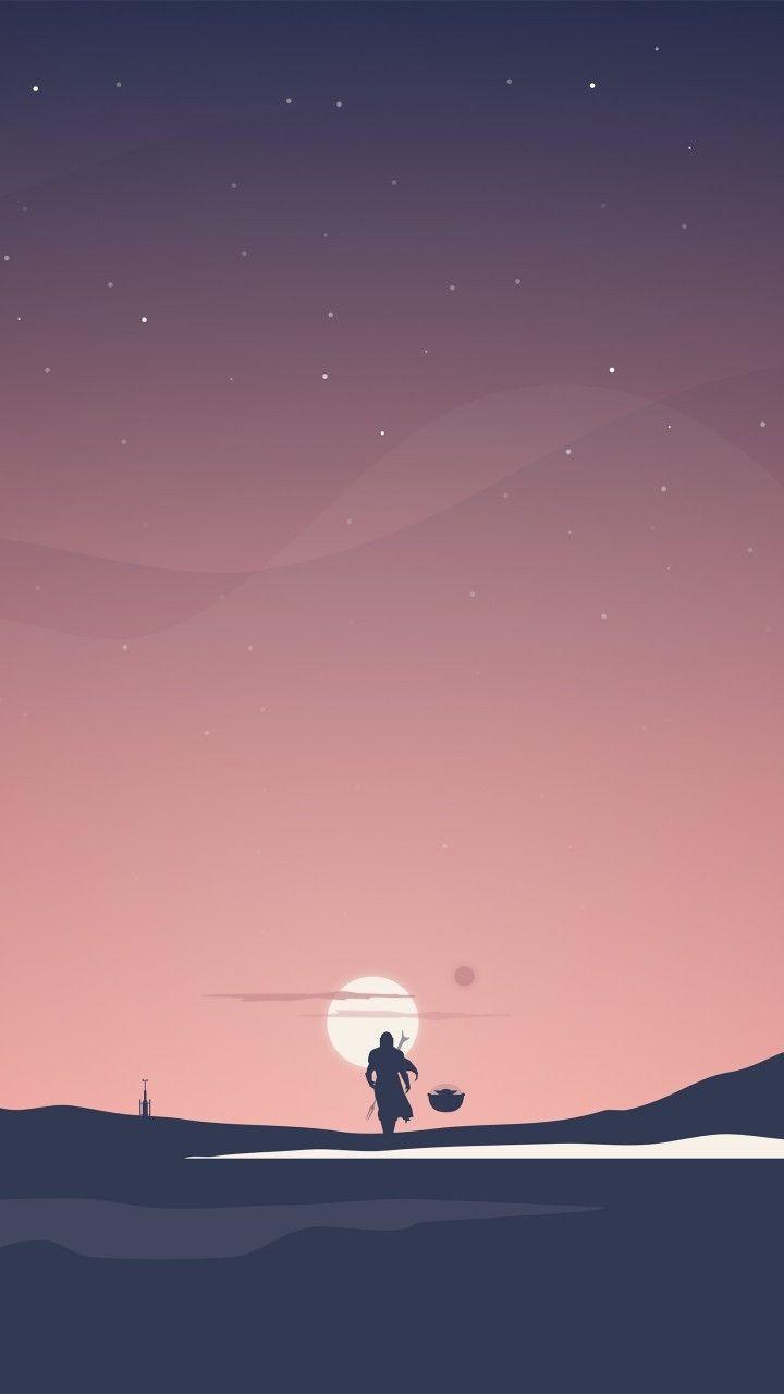 720x1280 The Mandalorian. Star wars picture, Star wars background, Star wars poster