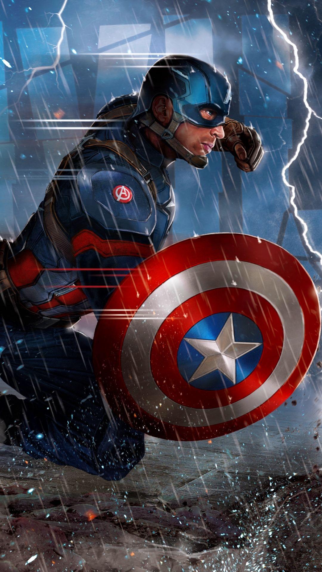 Hình nền 1080x1920 Movie Captain America: Civil War (1080x1920)