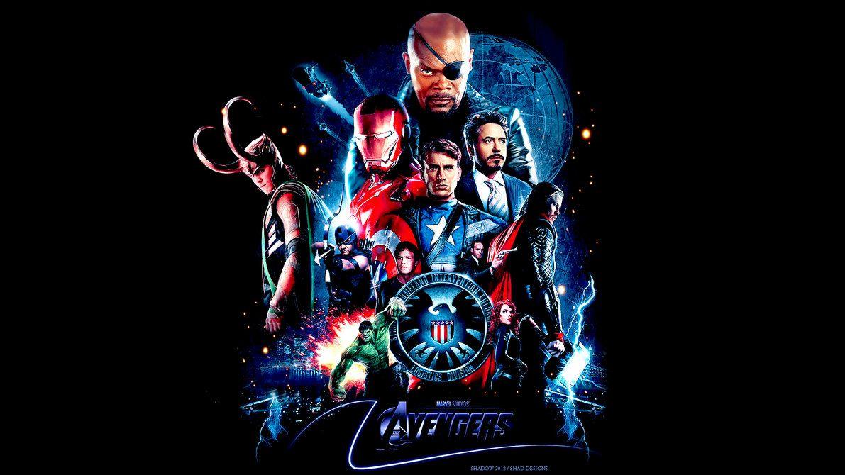 1191x670 Wallpaper The Avengers By Shad Designs
