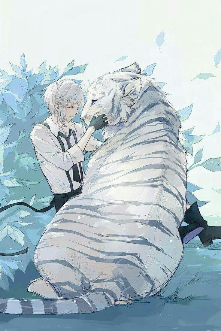 Premium AI Image  White tiger with space on background