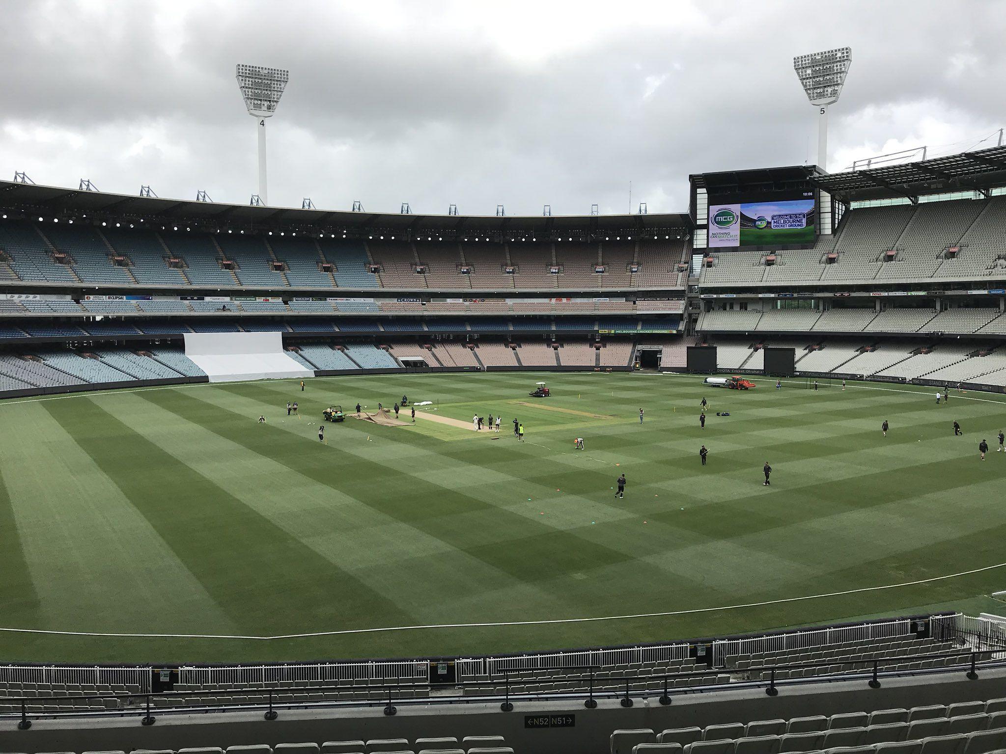 2048x1536 Melbourne Cricket Ground than 70mm of rain at the 'G in the last 48 hours, but we are set to go for #VicvWA. Kudos to the ground staff and