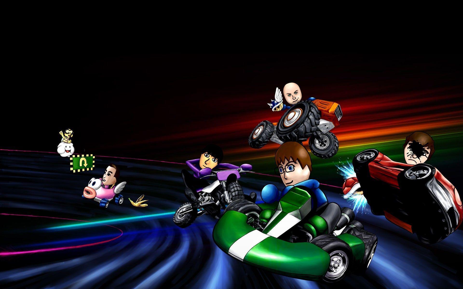 1920x1200 Mario Kart Wii Wallpaper
