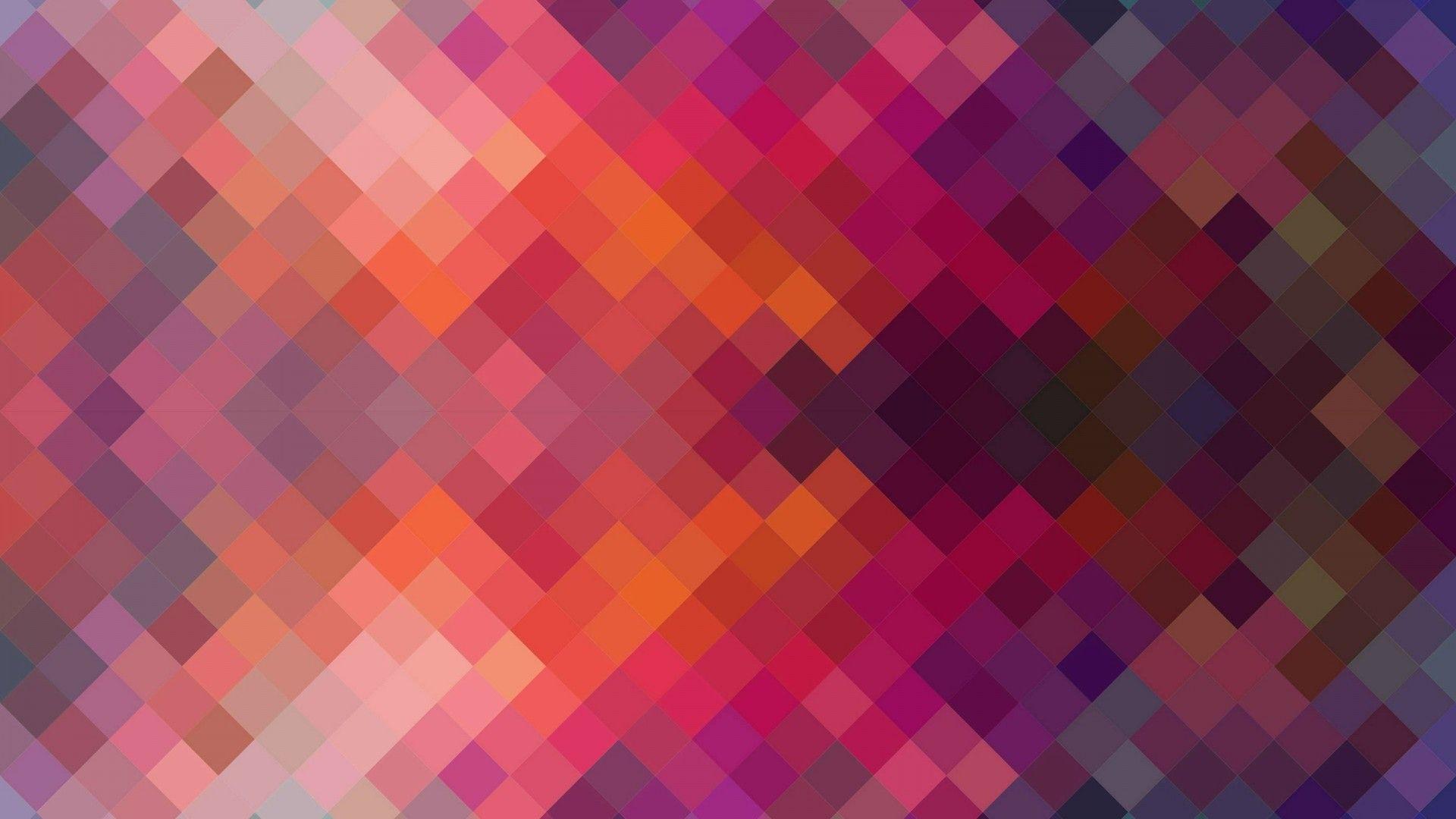 1920x1080 Mô hình Hình học Đầy màu sắc Hồng Hình nền HD