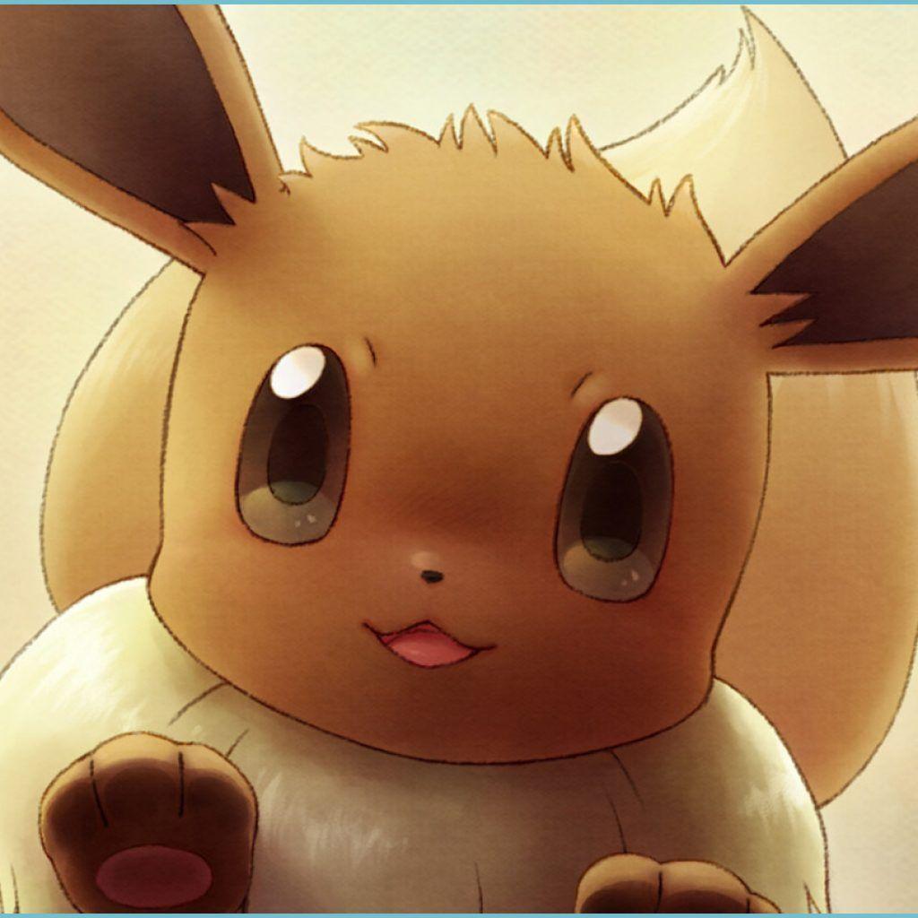 1024x1024 Eevee Cute Pokemon Wallpaper Free Eevee Cute Pokemon Pokemon Wallpaper