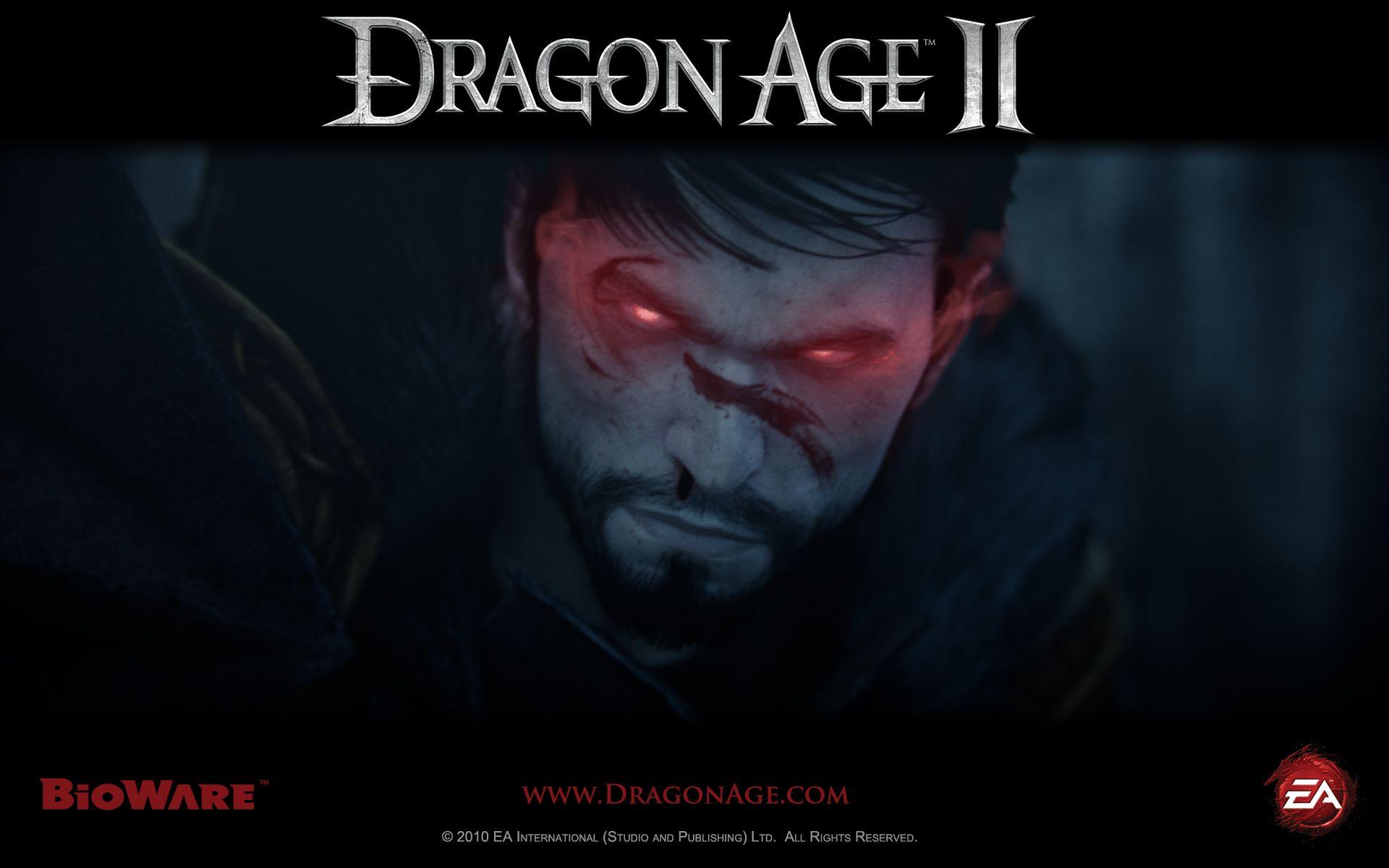 1920x1200 Dragon Age 2 Eyes Wallpaper