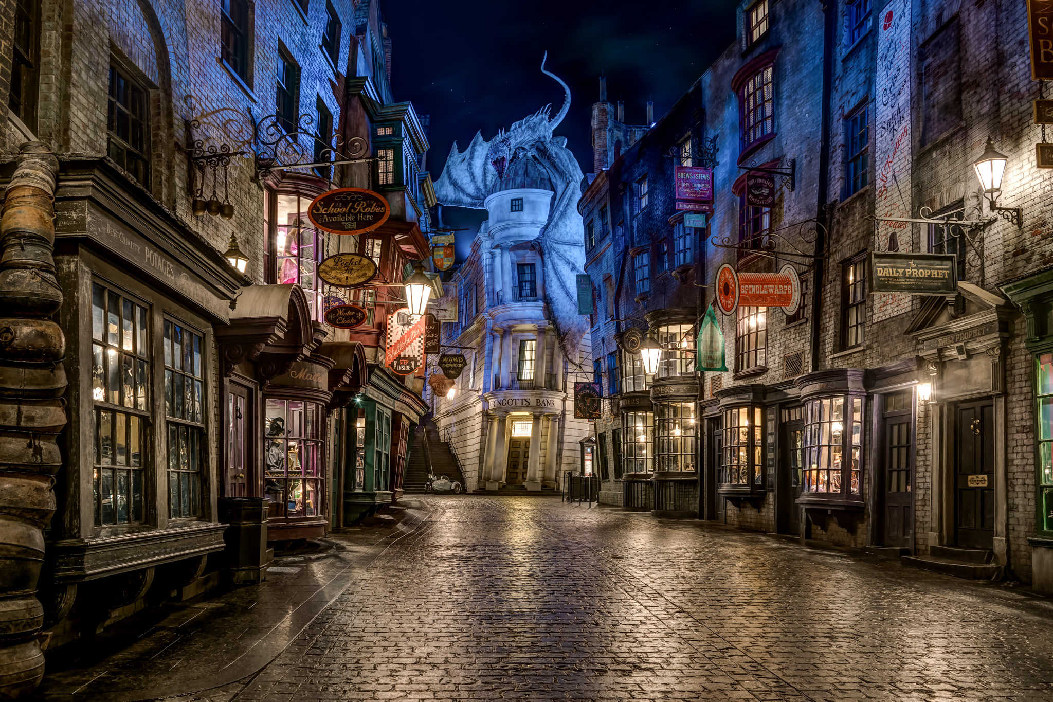 2048x1365 Diagon Alley can never be repeated