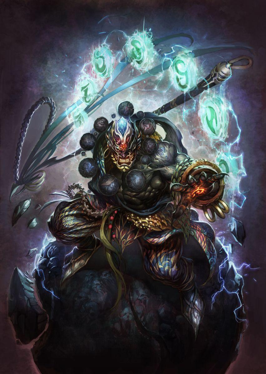 853x1199 The Evil Monk