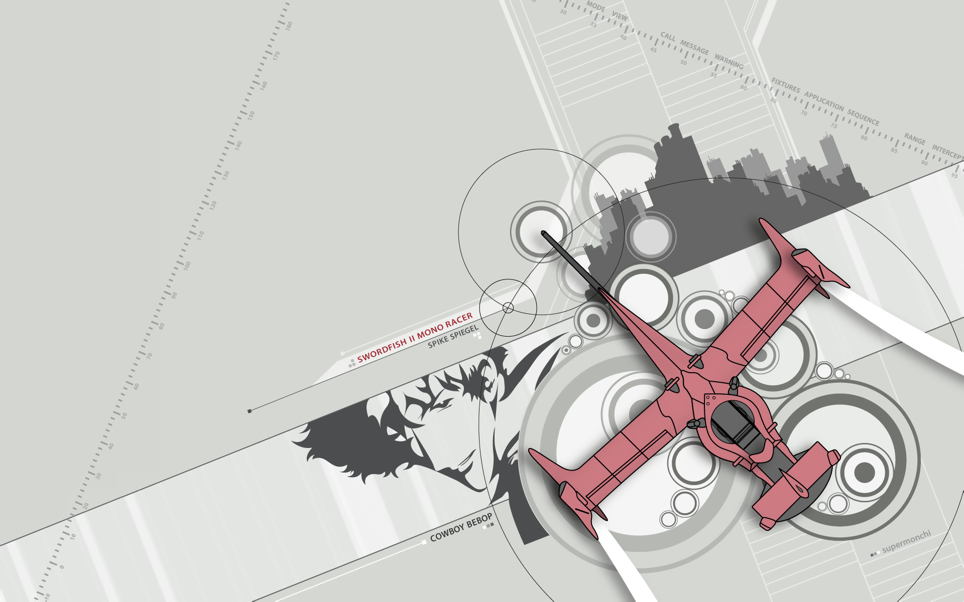 1920x1200 Cowboy Bebop, Spike Spiegel, Swordfish II Wallpaper