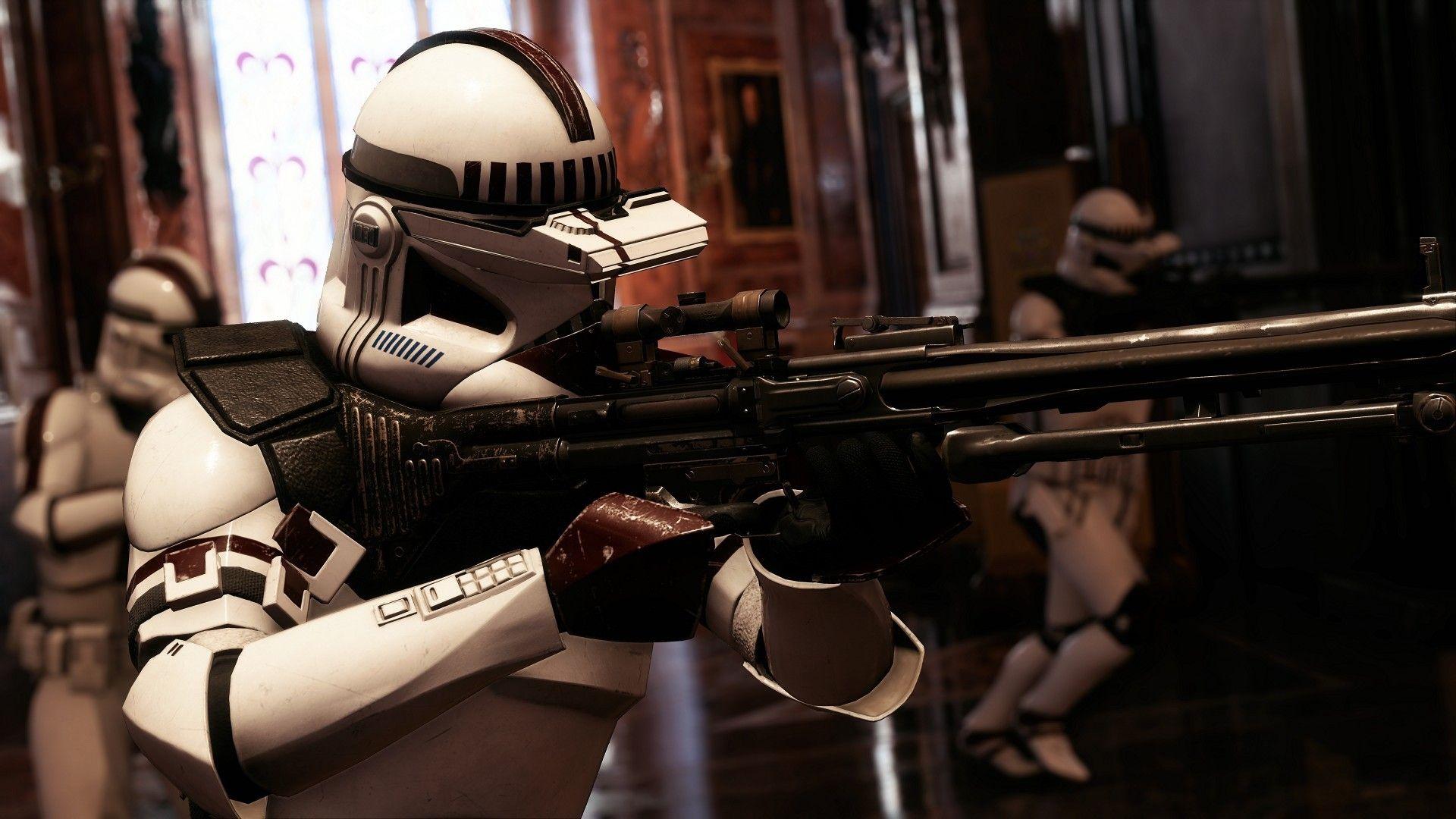 1920x1080 Download 1920x1080 Clone Trooper, Star Wars Battlefront Ii Wallpaper for Widescreen
