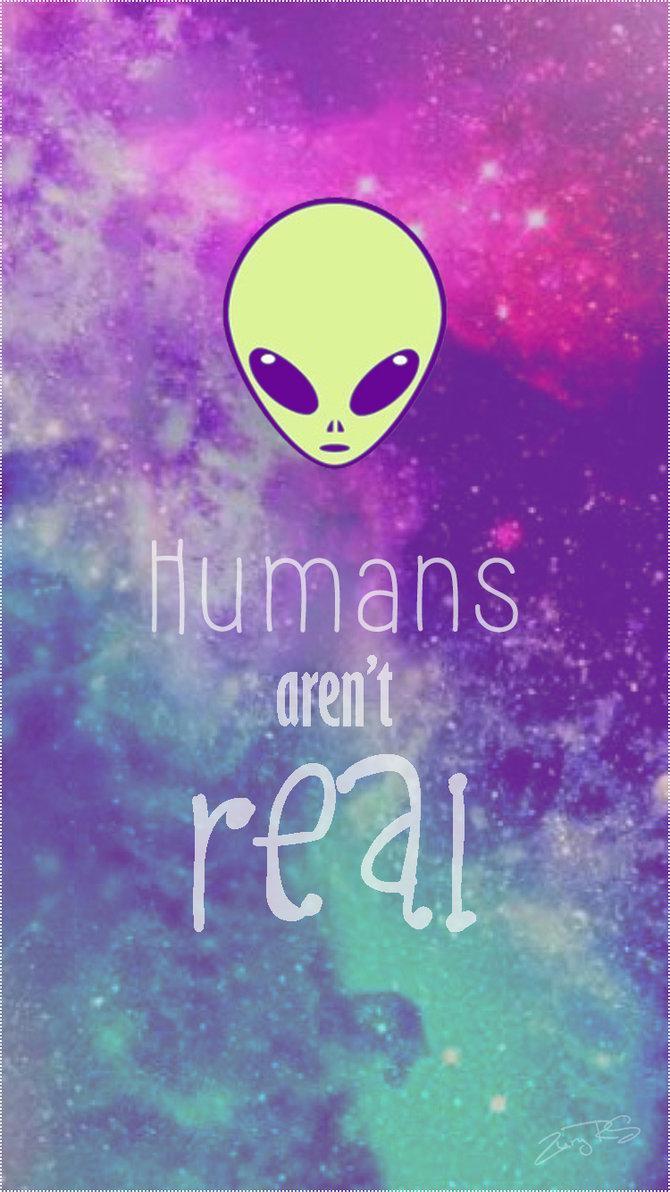 670x1192 Alien Aesthetic Wallpaper