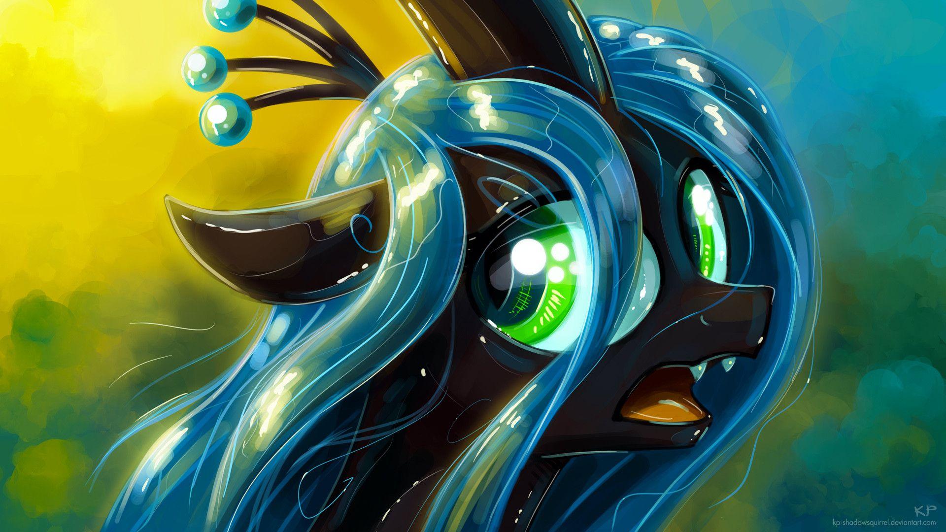 1920x1080 Queen Chrysalis Little Pony Anime Image Board