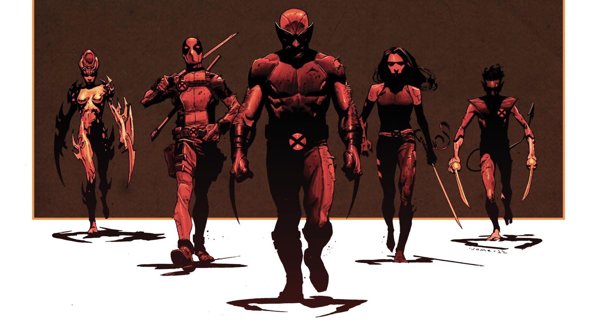 1920x1080 Deadpool, Marvel, Psylocke, Wolverine, X Force HD Wallpaper & Background • 39986 • Wallur