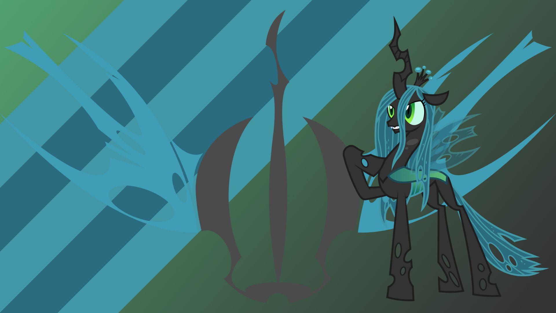1920x1080 Minimalist Wallpaper 83: Queen Chrysalis By Emkay MLP, Kooner Cz And Softfang. My Little Pony Wallpaper. My Little Wallpaper Are Magic