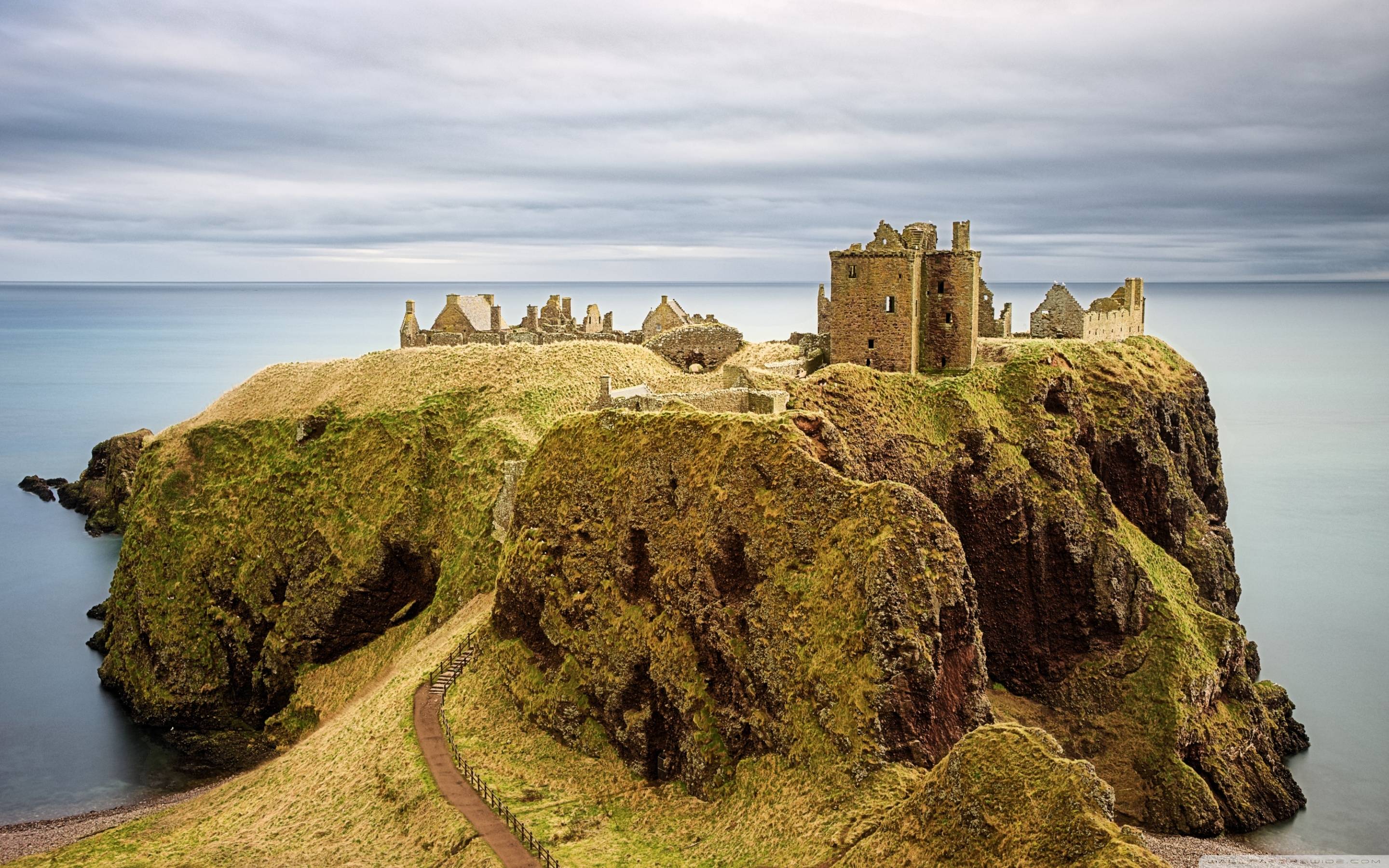 2880x1800 Computer Wallpaper Scottish Castles (2880x1800 px)