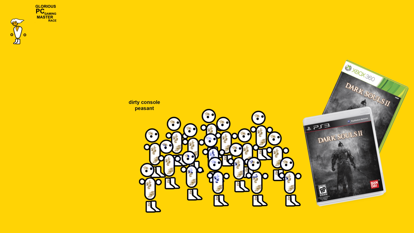 1366x768 PC Master Race Wallpaper