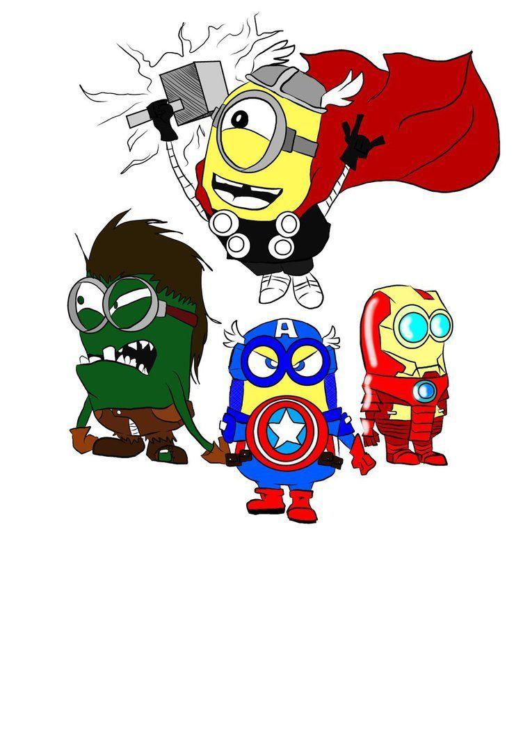 Minion Avengers Wallpapers  Top Free Minion Avengers Backgrounds   WallpaperAccess