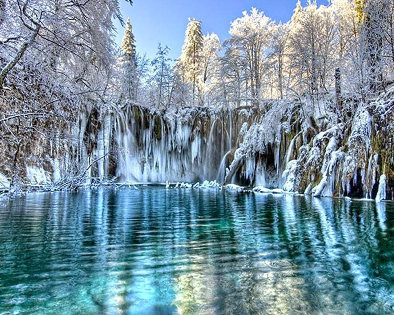 1280x1024 Wallpaper Plitvice Lakes for Android