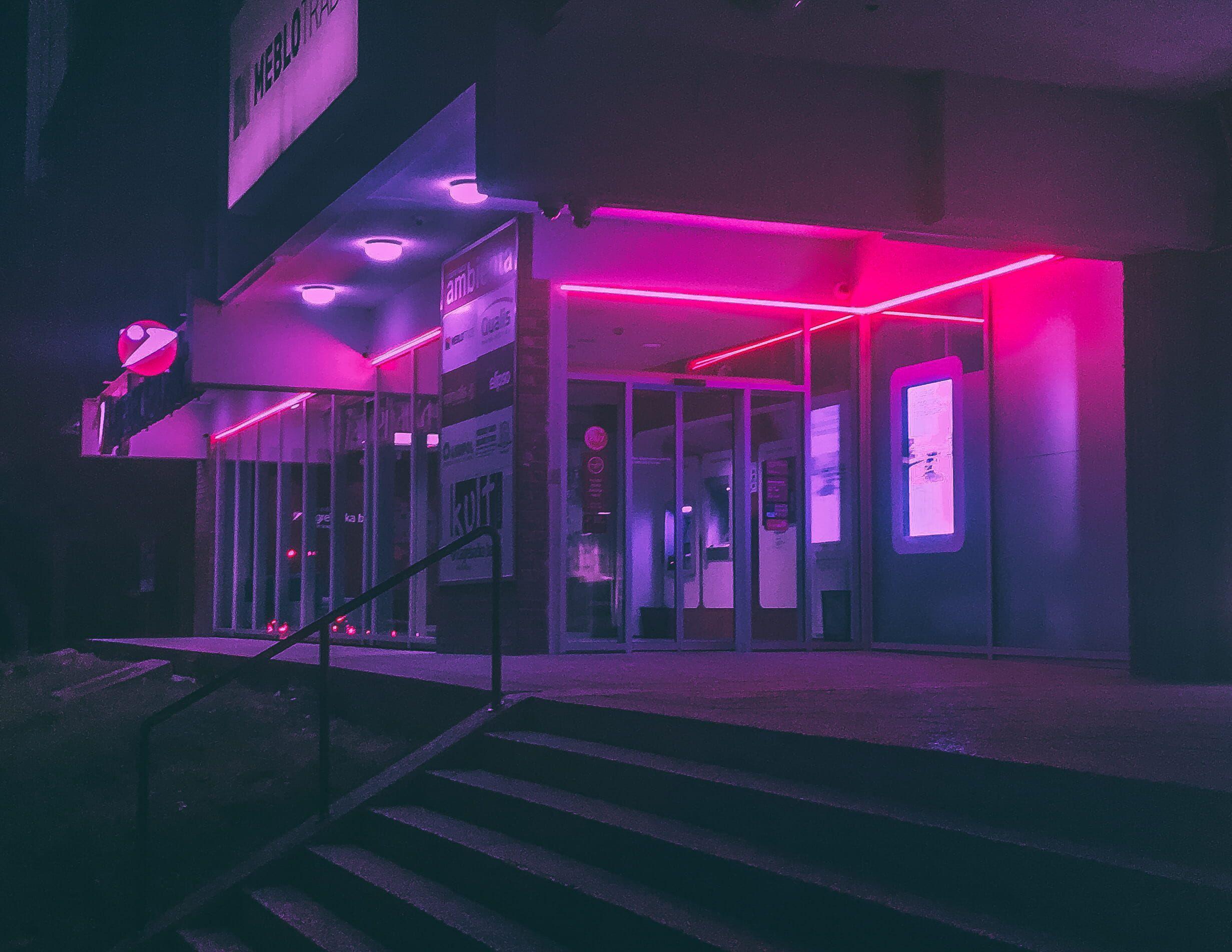 2463x1904 Croatia zagreb wallpaper, retrowave, retrofuture, retrofuturism, vaporwave. Vaporwave wallpaper, Neon wallpaper, Neon light wallpaper