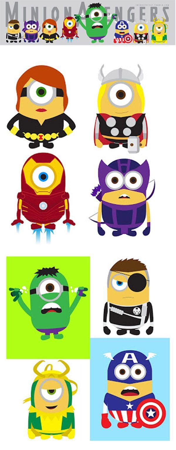 Minion Avengers Wallpapers - Top Free Minion Avengers Backgrounds ...