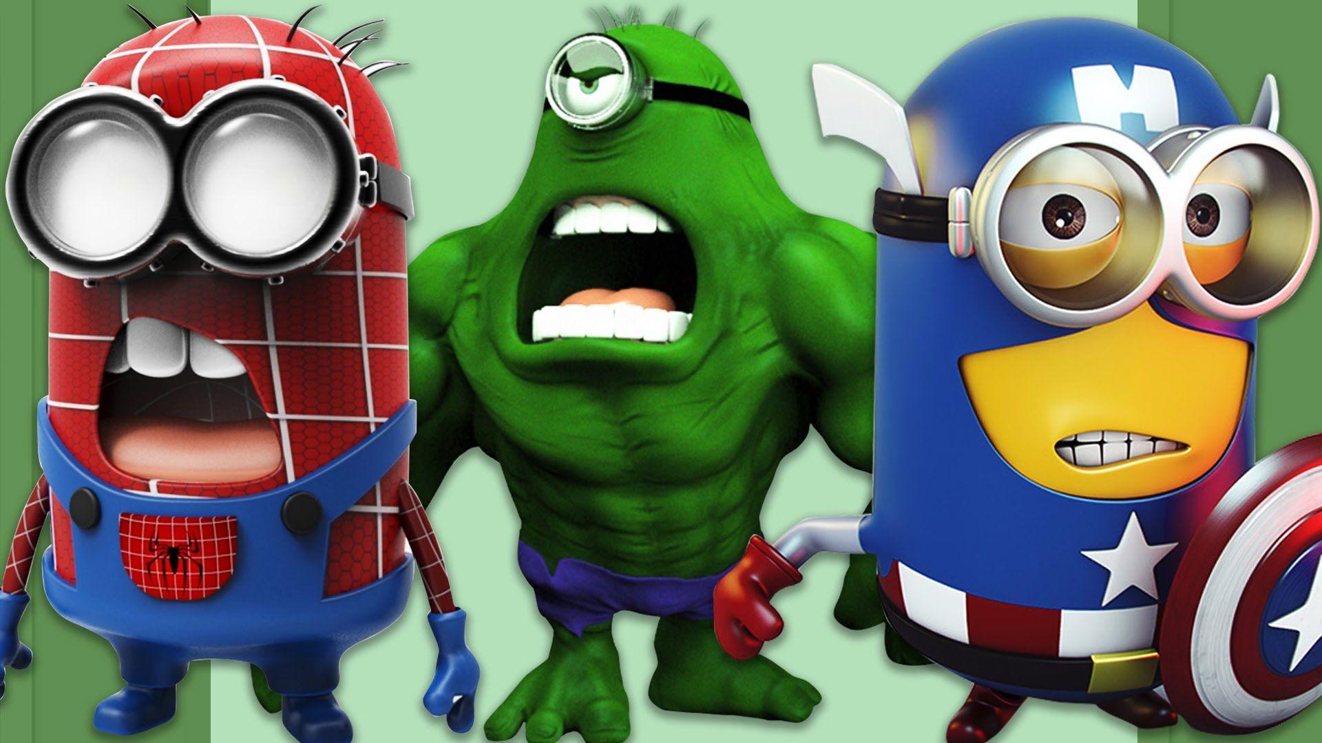 Minion Avengers Wallpapers Top Free Minion Avengers Backgrounds 