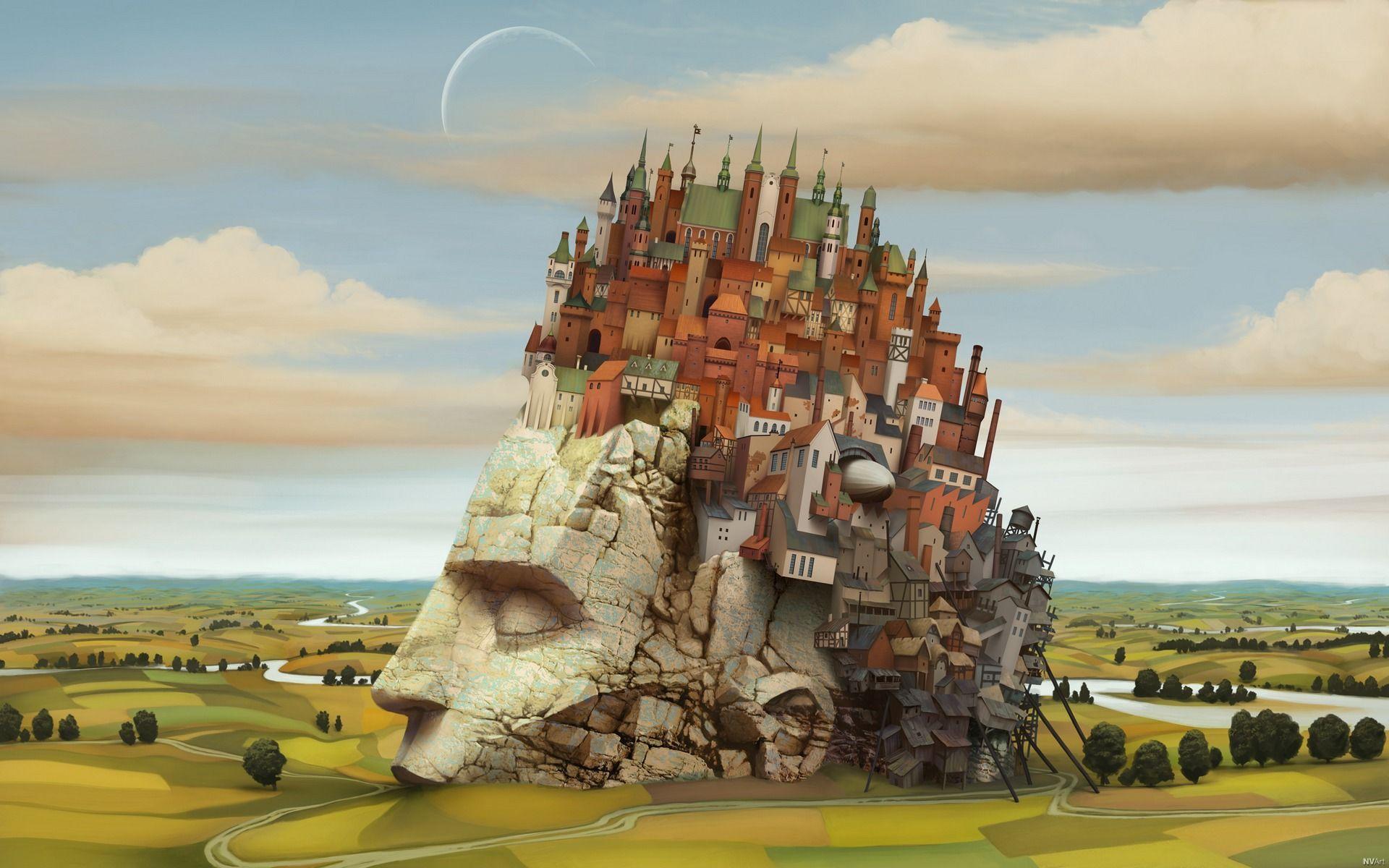 1920x1200 Surrealistic Wallpaper. Surrealistic Wallpaper, Dark Surrealistic Wallpaper and Surrealistic Space Wallpaper