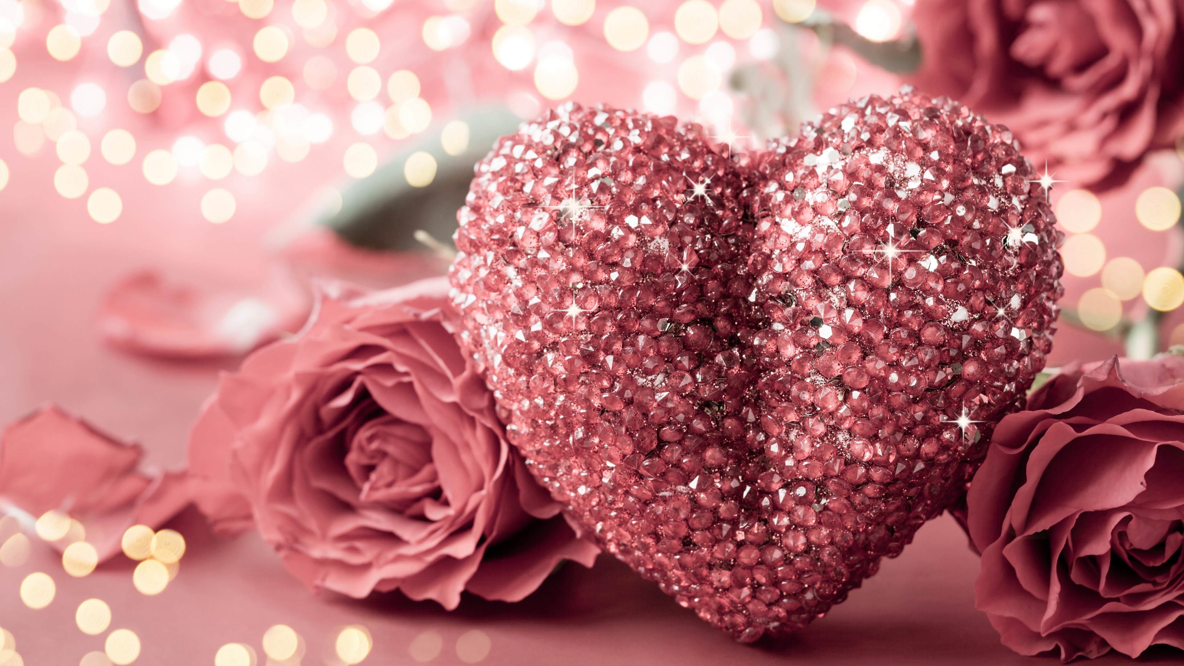 Pink Heart Wallpapers Top Free Pink Heart Backgrounds WallpaperAccess