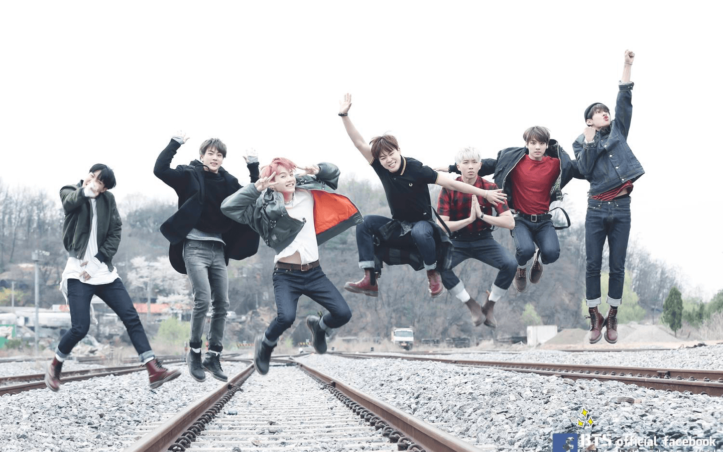 1440x900 Cute BTS Wallpaper for a Laptop .