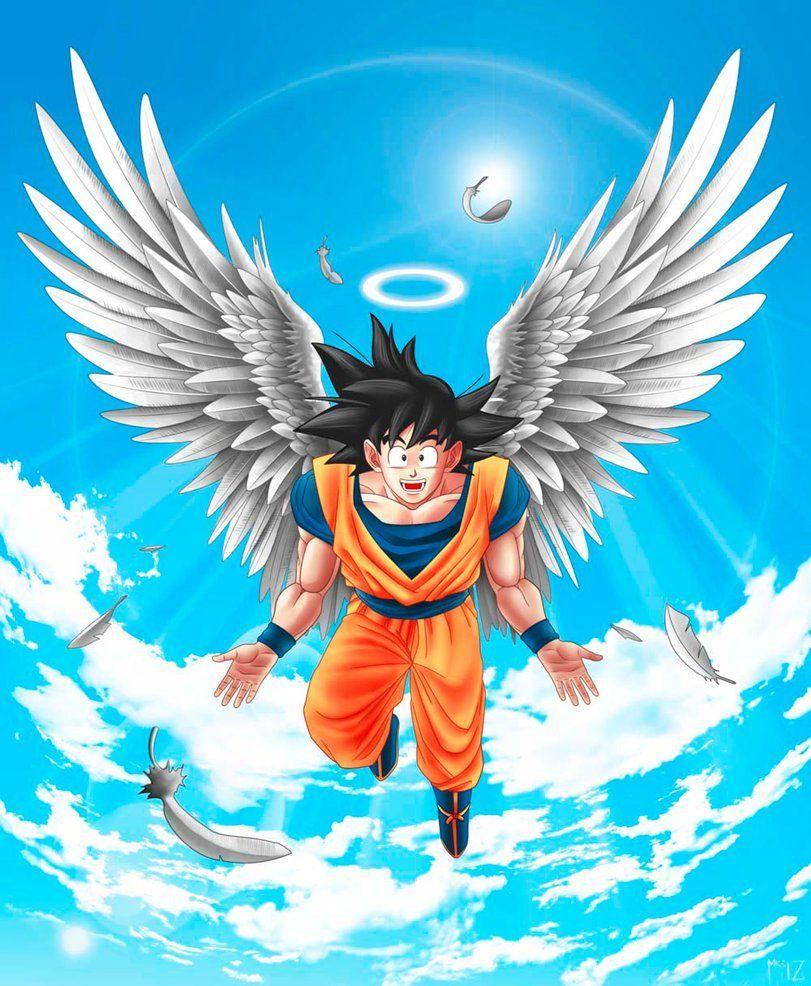811x986 Angel Goku. Dragon ball wallpaper, Dragon ball super wallpaper, Anime dragon ball
