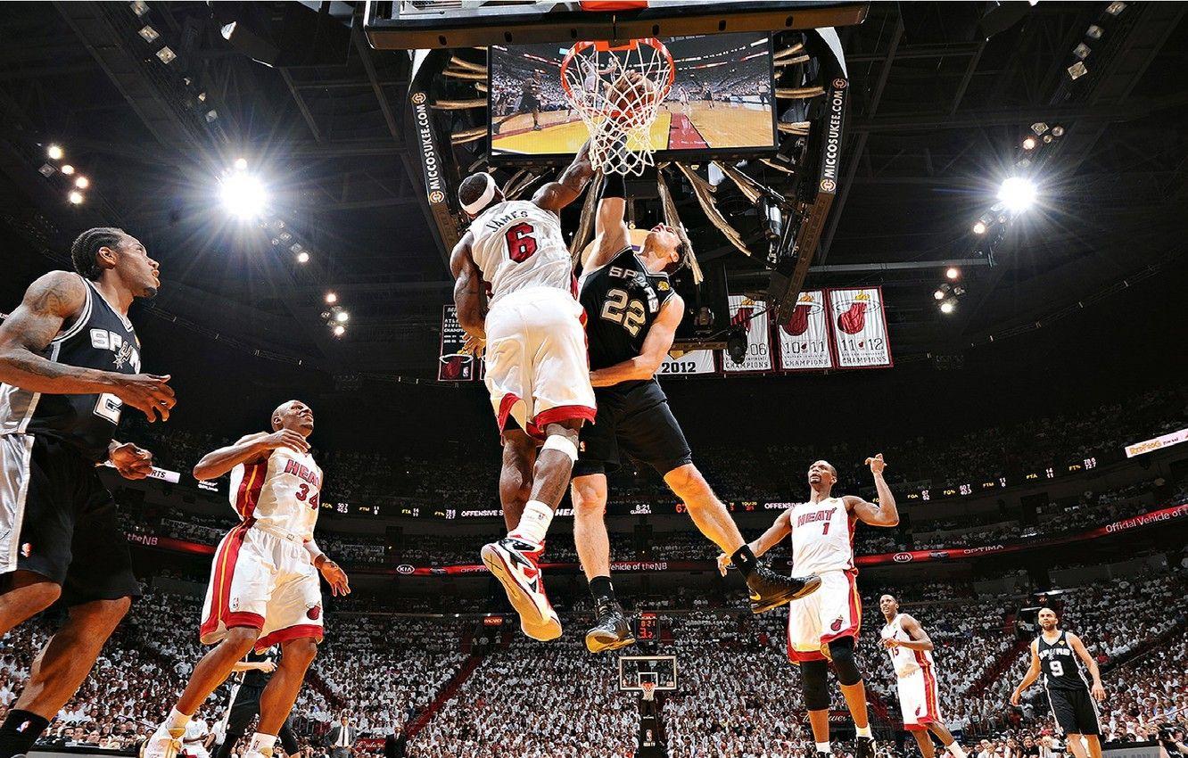 1332x850 Wallpaper Miami, NBA, james, Block, Heat, Lebron James, Miami heat, Lebron, LBJ image for desktop, section спорт